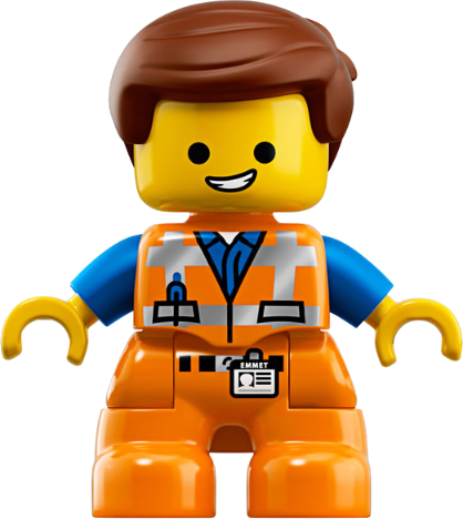 Duplo Figure Lego Ville, Emmet