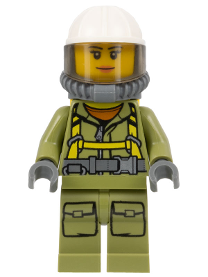 Volcano Explorer Female Worker