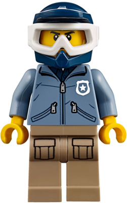 Mountain Police - Officer Male, Dirt Bike