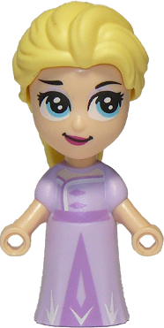 Elsa - Micro Doll, Lavender Dress