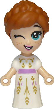 Anna - Micro Doll, White Dress