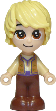 Kristoff - Micro Doll, Tan Shirt, Reddish Brown Pants