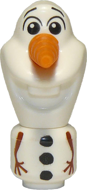 Olaf - Micro Doll, White Mouth