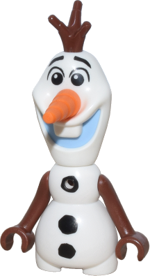 Olaf - Mini Doll Body, Bright Light Blue Mouth
