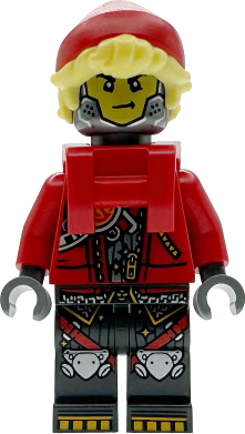 Cooper - Robot with Red Cap and Neck Bracket