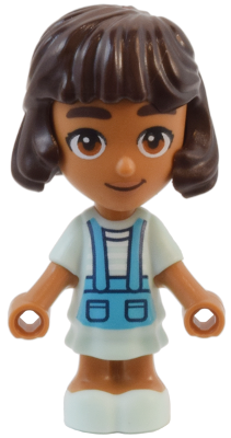 Friends Alba - Micro Doll, Light Aqua Dress