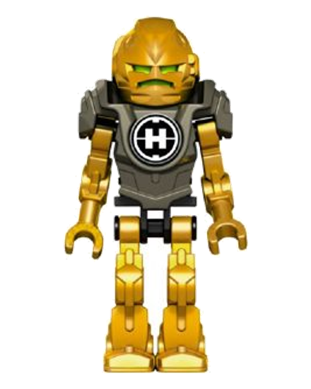 Hero Factory Mini - Rocka - Pearl Dark Gray Armor