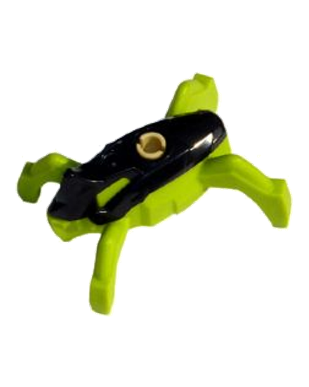 Hero Factory Jumper - Black Top and Lime Base