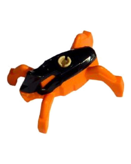 Hero Factory Jumper - Black Top and Orange Base