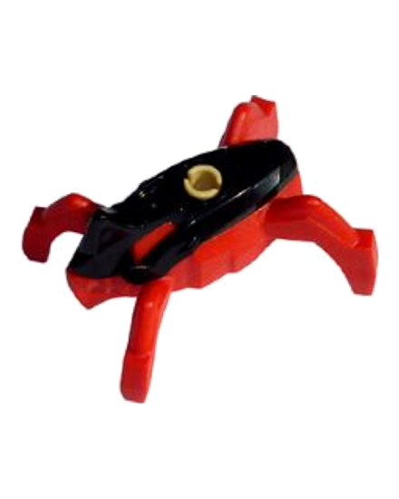 Hero Factory Jumper - Black Top and Red Base