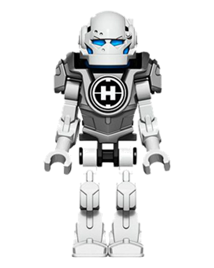 Hero Factory Mini - Stormer - Bright Light Blue Head