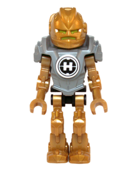 Hero Factory Mini - Rocka - Flat Silver Armor