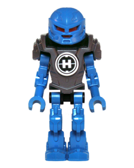 Hero Factory Mini - Surge - Pearl Dark Gray Armor