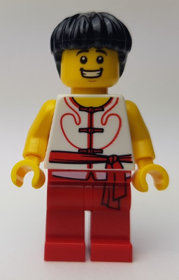 Dragon Boat Race Team Red/White Member 3