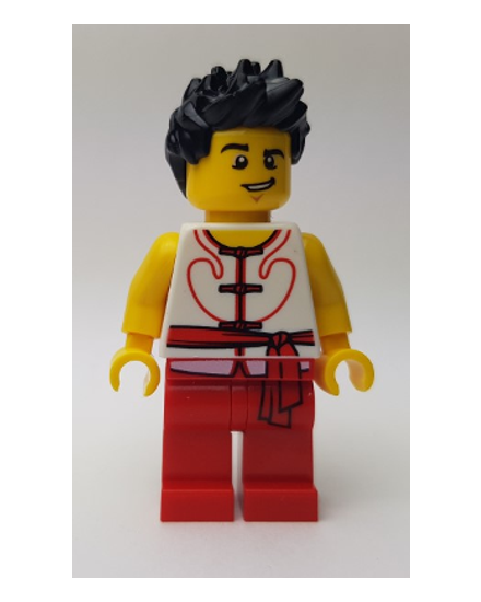 Dragon Boat Race Team Red/White Member 5