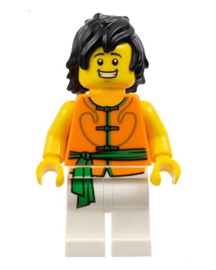 Dragon Boat Race Team Green/Orange Member 1