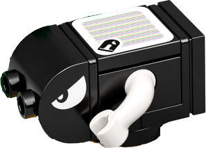 Bullet Bill, Super Mario, Series 1 (Character Only)