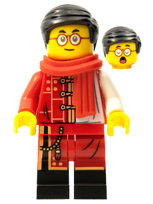 Mr. Tang - Red and White Jacket