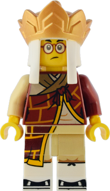 Mr. Tang - Dark Red Robe, Gold Headdress