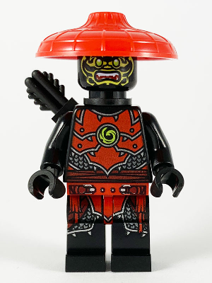 Stone Army Scout, Yellow Face, Black Quiver