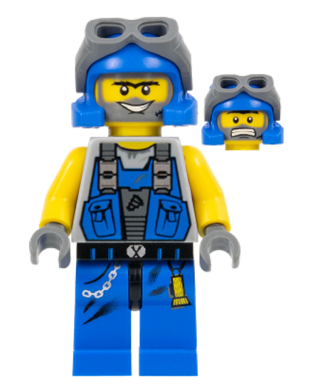 Power Miner - Duke, Bare Arms, Goggles