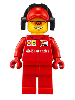 Ferrari Pit Crew Member