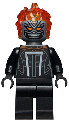 Ghost Rider, Roberto 'Robbie' Reyes - Flat Silver Head