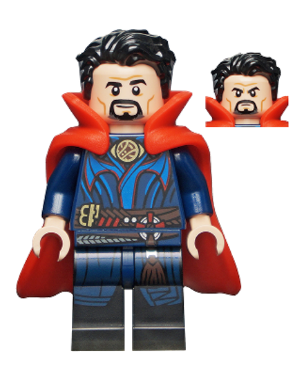 Doctor Strange - Brooch, Flexible Rubber Cape