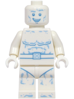 Iceman - Medium Blue Eyes and Mouth