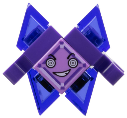 Kryptomite - Purple, Small Crystals, Hands