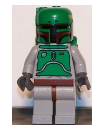 Boba Fett - Bluish Grays