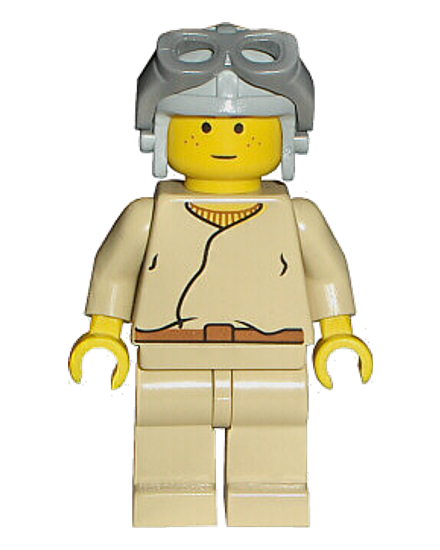 Anakin Skywalker (Light Gray Aviator Cap)