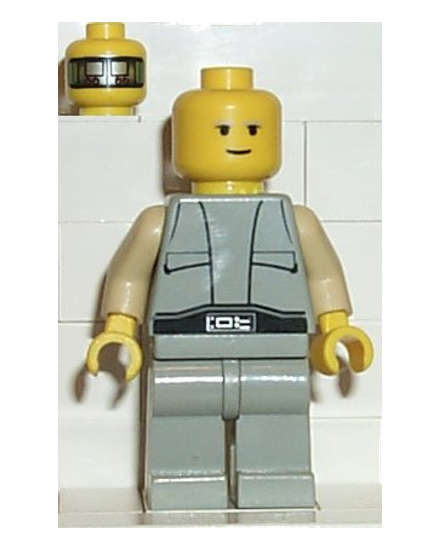 Lobot - Light Gray Uniform, Yellow Head