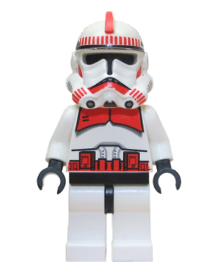 Clone Shock Trooper, Coruscant Guard (Phase 2) - Black Head