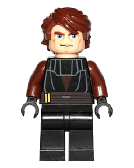 Anakin Skywalker - Large Eyes, Reddish Brown Arms