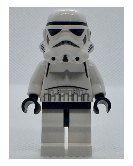 Imperial Stormtrooper - Black Head, Dotted Mouth Helmet