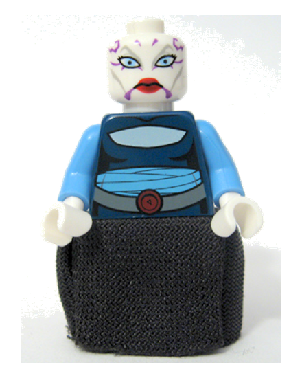 Asajj Ventress - Dark Blue Torso