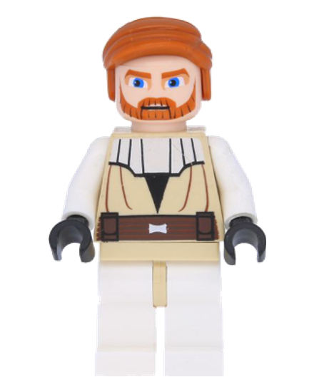 Obi-Wan Kenobi - Clone Wars, Large Eyes