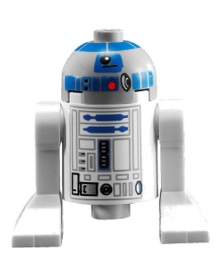 Astromech Droid, R2-D2, Light Bluish Gray Head