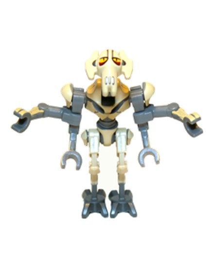 General Grievous - Bent Legs, Tan Armor