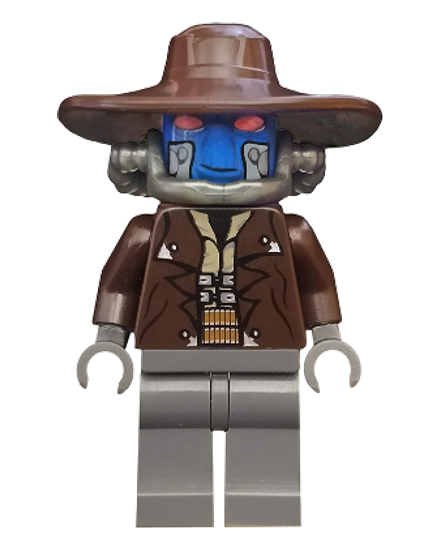 Cad Bane - Dark Bluish Gray Hands and Legs