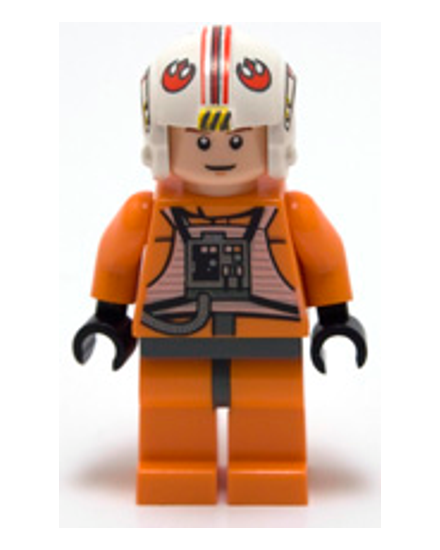 Luke Skywalker - Pilot Suit, Detailed Torso and Helmet