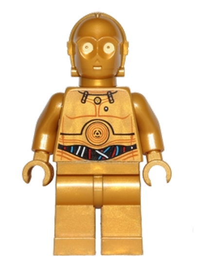 C-3PO - Colorful Wires Pattern