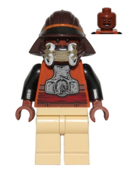 Lando Calrissian - Skiff Guard, Tan Hips