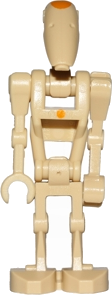 Battle Droid Commander - Tan with Dot, Angled Arm and Straight Arm
