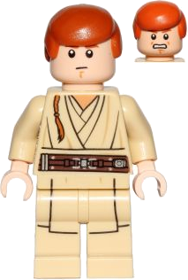 Obi-Wan Kenobi (Young, Printed Legs, without Cape)