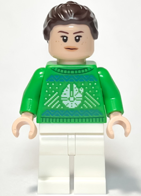 Rey in a Holiday Sweater