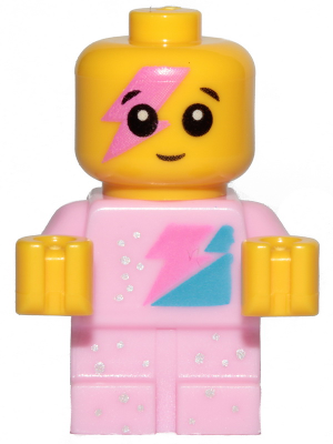 Sparkle Baby - Dark Pink Lightning Around Eye