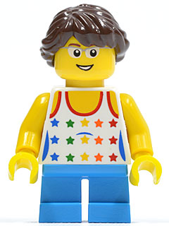 Female with Rainbow Stars