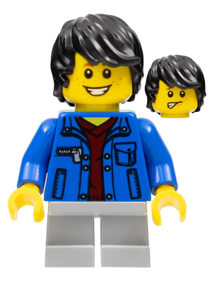 Boy in Denim Jacket